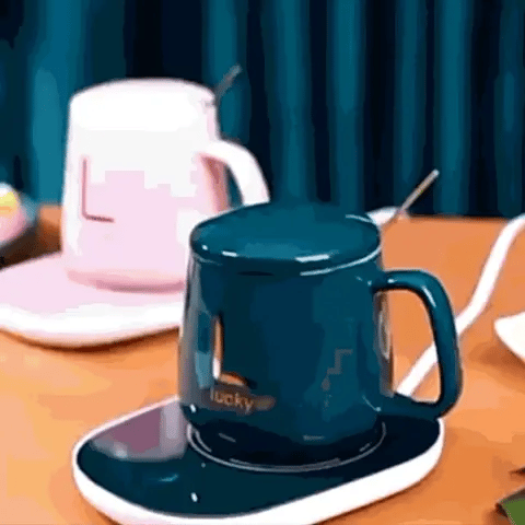Taza Con Calentador Electrico