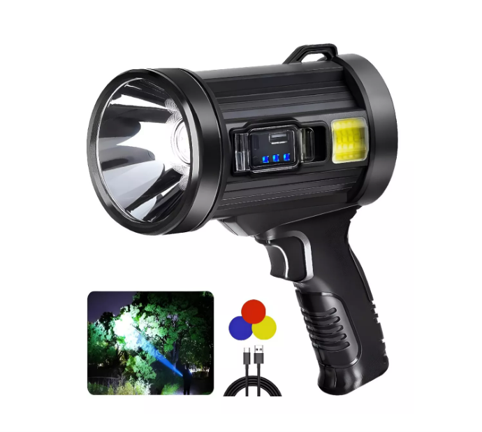 LINTERNA LED POTENTE RECARGABLE