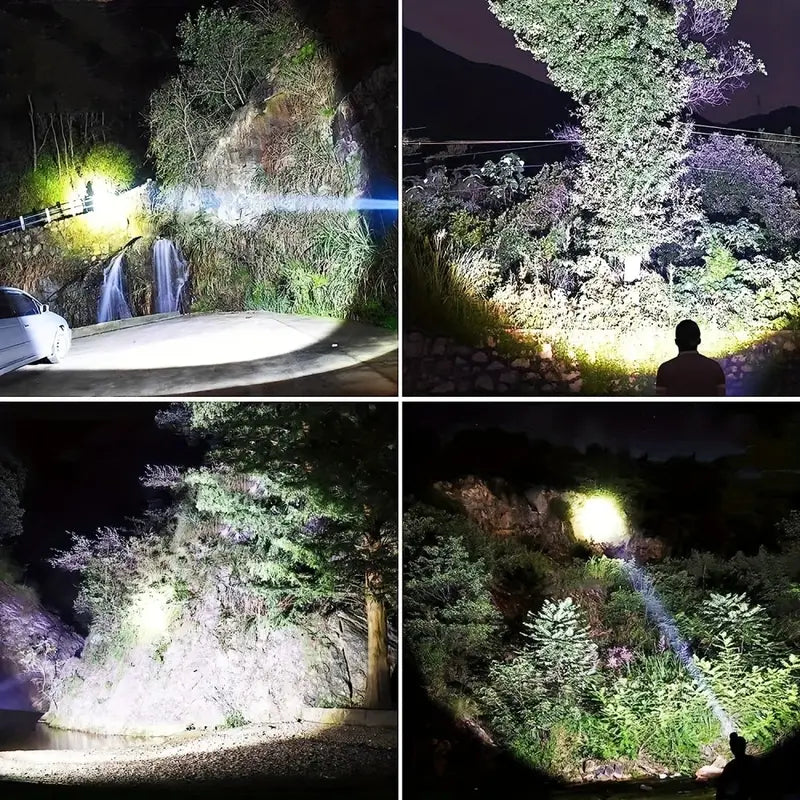 LINTERNA LED POTENTE RECARGABLE